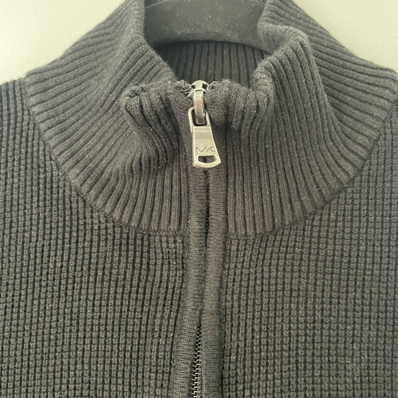 Michael Kors Men's Zip-Up Sweater - Picture 4 of 4